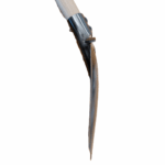 Steekbats RUHR BRILLANT 1/4 000 gepolijst, met GEBOGEN OPSTAP en ATLAS schopsteel 110 cm gebogen - Afbeelding 4