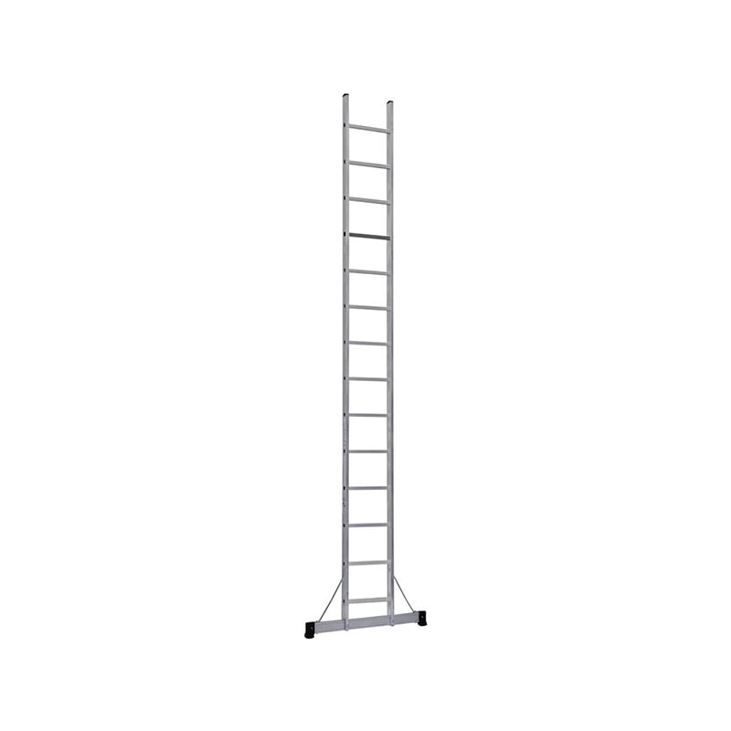 Enkele-ladder-professioneel-gereedschap-DCE-Holland-1.jpg Klettermeister T6025, ladder enkel - Afbeelding 1