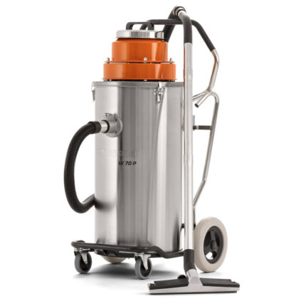 Husqvarna W 70 P professionele industriële waterzuiger en slibzuiger met afvoerpomp